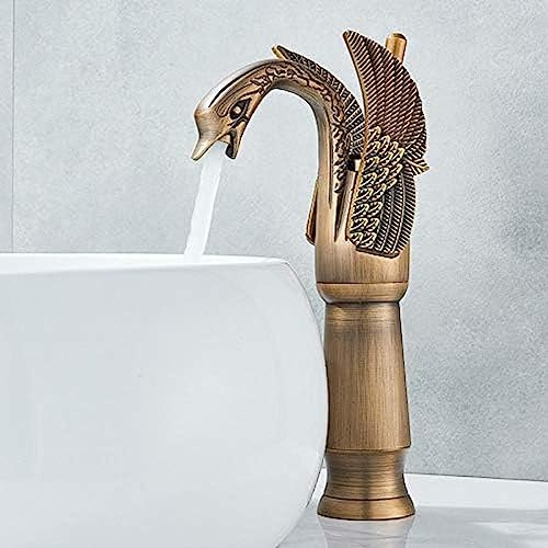 Mitigeur lavabo salle de bain robinet laiton noir bronze et mitigeur eau chaude froide retro