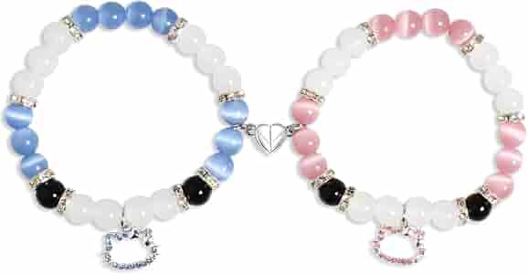 Bracciale con perline personalizzate con nome: braccialetto dell'amicizia intrecciato personalizzato - Italia