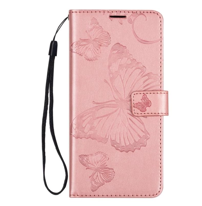 TROUNCE Butterfly Design Magnetic Closure Shock Proof Flip Case Back Cover with Card Cash Holder Wallet (Faux Leather- Pink) for Apple iPhone 15 (B0D92BVSG8) Amazon Price History, Amazon Price Tracker