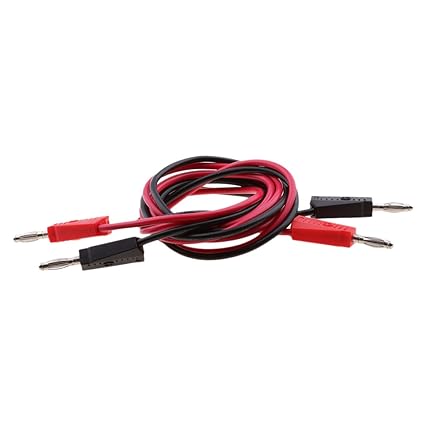 MENT Test Lead Banana Plug Male Stackable to Banana Plug [39