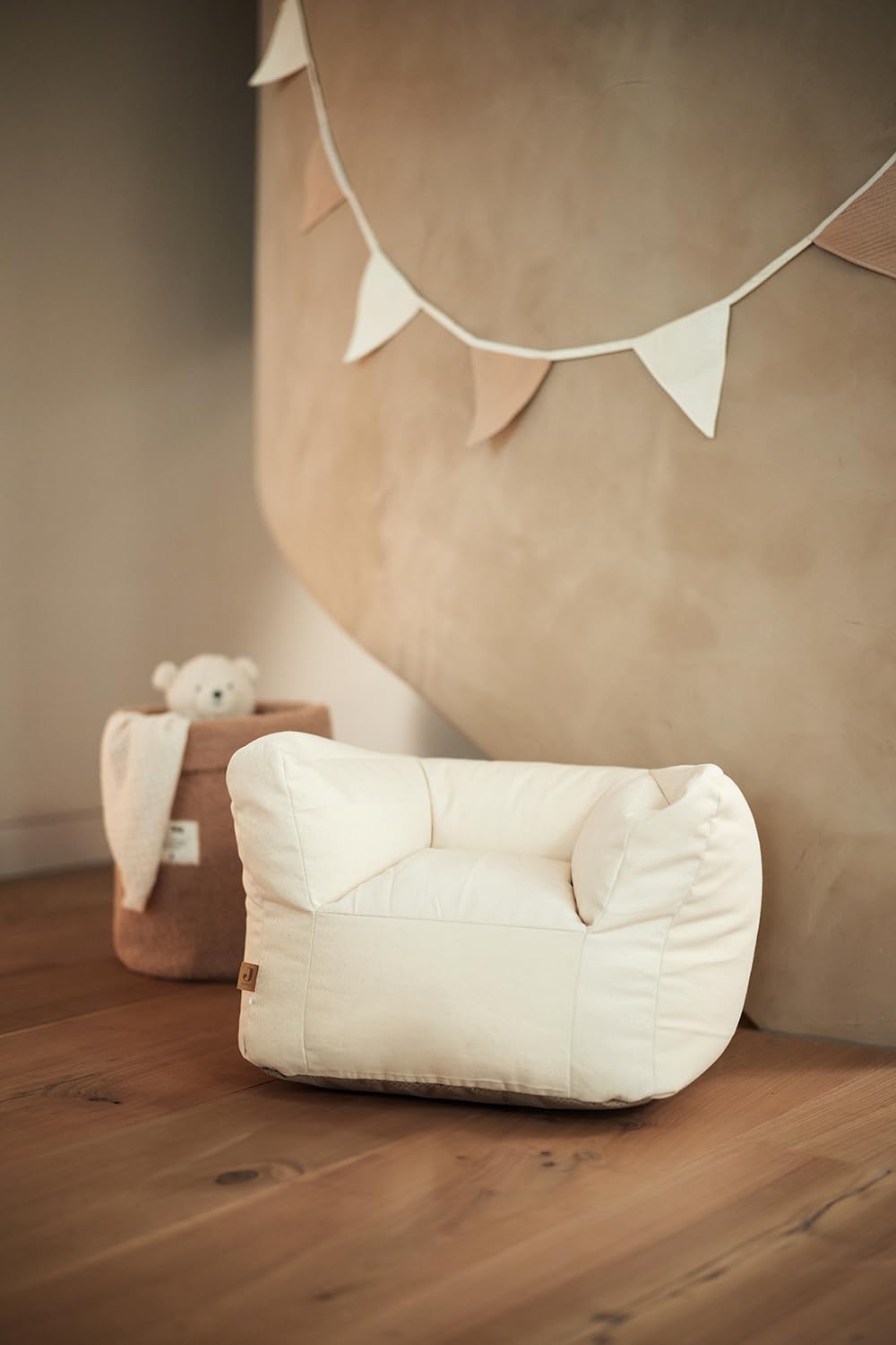 Jollein 028-543-68021 Fauteuil pour Enfant en sergé Beige