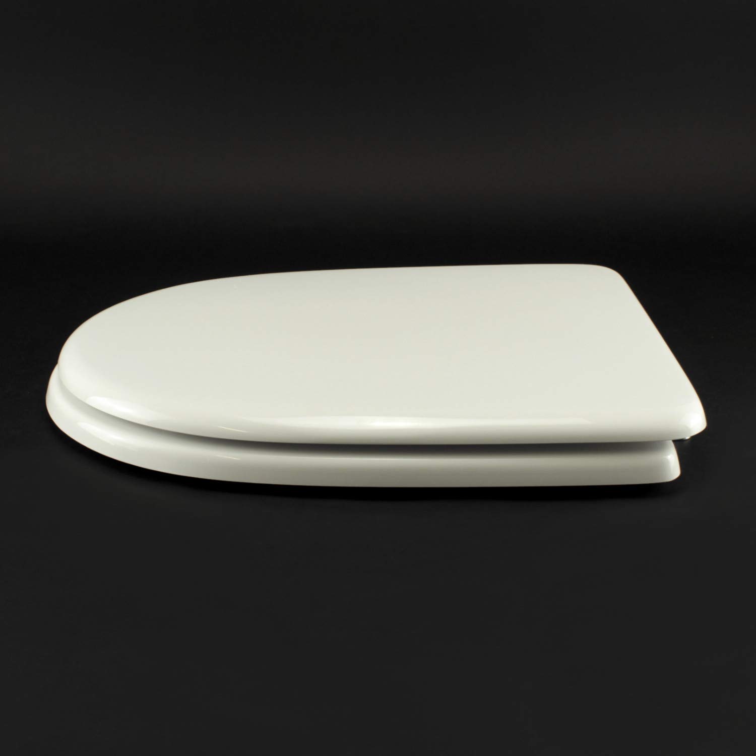 Tapa de inodoro para Jacob Delafon Antares blanco bisagra cromo normal o ralentizada soft close