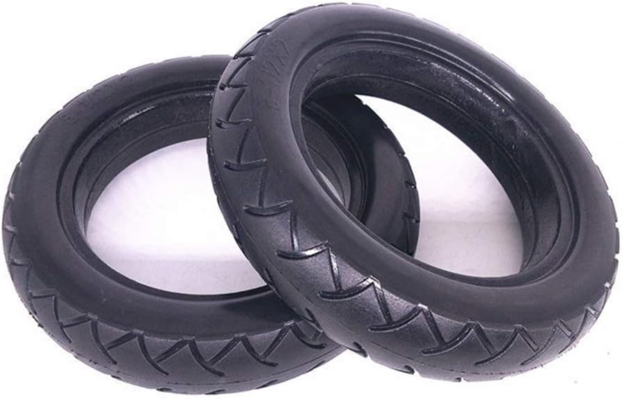 Electric Scooter Tire 8.5 Inch 8 1/2X2 Explosion-Proof Solid Tire Wear-Resistant Anti-Skid Maintenance-Free Non-Inflatable Suitable For Xiaomi,Safe And Comfort (A) ()
