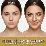 BAUCH 12 sztuk brokatowych tatuaży na twarz z piegami, serce, gwiazdki, brokatowe piegi, festiwale, na festiwale muzyczne i imprezy na plaży, tatuaże tymczasowe, złote tatuaże na twarz, karnawał