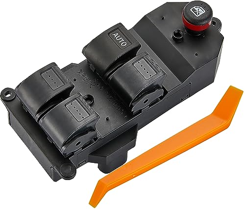 ZAPOSTS 35750-S9A-305 - Interruptor de ventana eléctrica para modelos parciales de Honda Civic, CR-V....