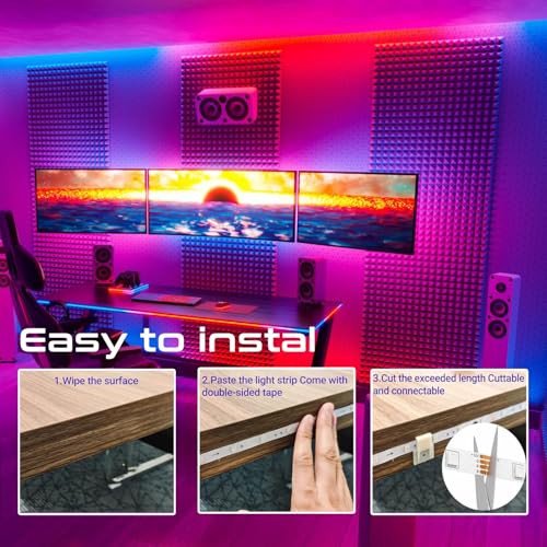 Tira LED RGB 5M con Control APP y Remoto miniatura 7