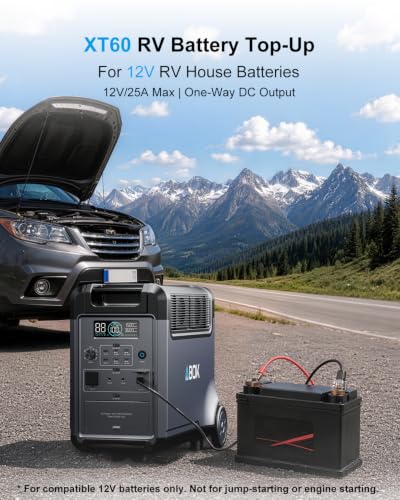 Image of ABOK Ark3600 Portable Power Station with 400W Solar Panel,2000W Solar Input