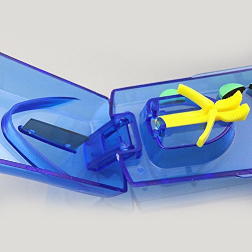 Healifty Pillensnijder, 2 stuks, blauw en transparant. - Image 6