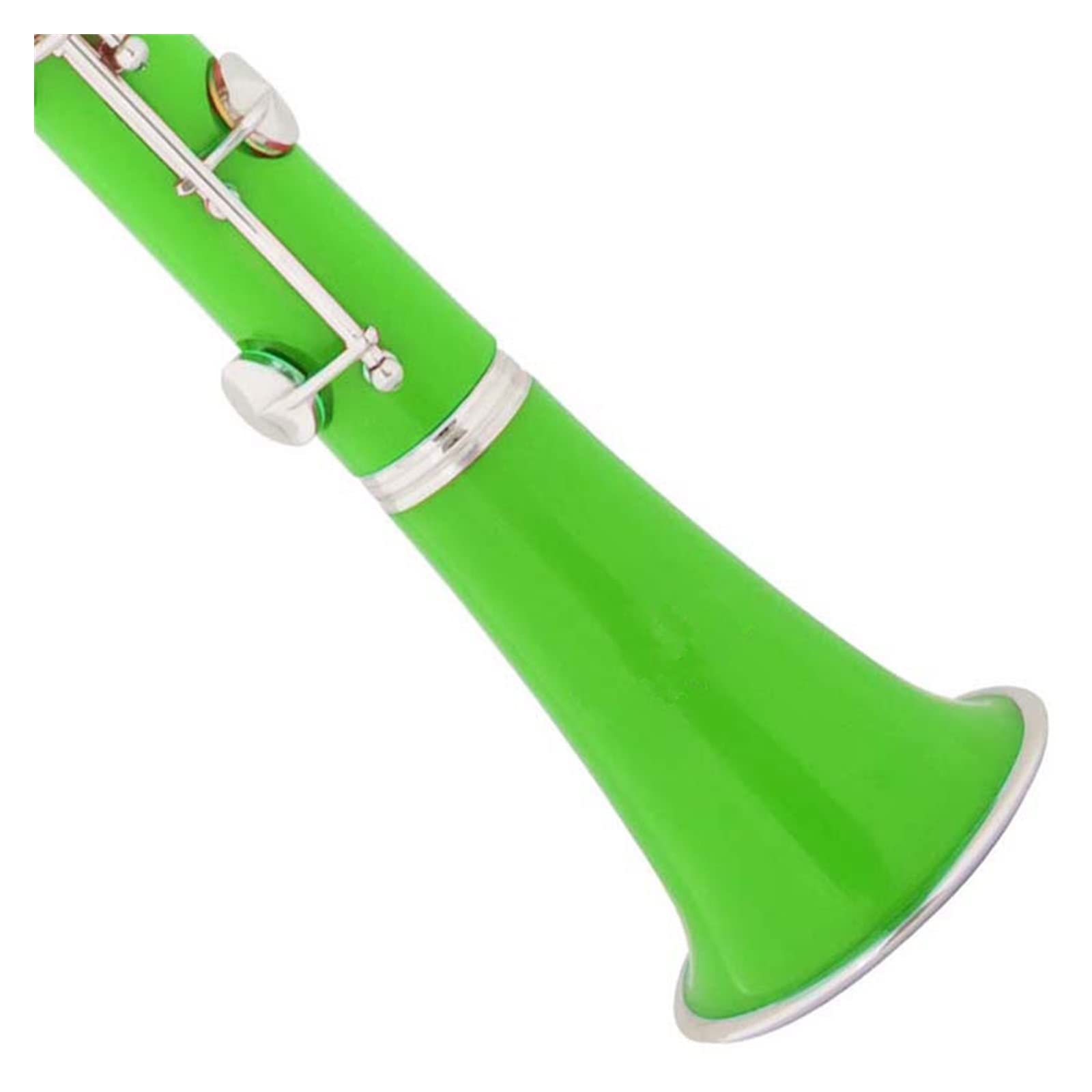 Klarinette Musikinstrument Klarinette Grüne Klarinette B-Dur 17-Tasten-Klarinette