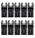 10 Pieces Oscillating Tool Blades, Professional Universal Oscillating Saw Blades Wood Multitool Blades, Fit for Fein Multimaster DeWalt Milwaukee Makita Ryobi Rockwell Bosch Black & Decker etc.
