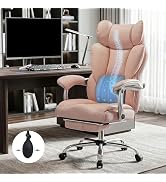 DROGO Emperium Office Chair for Work from Home 400LBS | Ergonomic Executive Boss Chair with PU Le...