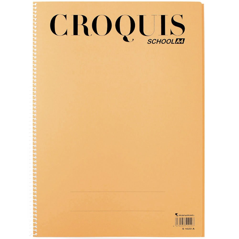 文化服装学院 教科書 カッターマット クロッキー プロジェクトペーパー 新品 muse（画材） 学校用 クロッキーブック 下敷き付 40枚綴 B4