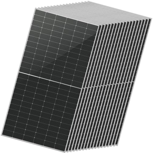 Image of SUNGOLDPOWER 16BB N-Type 18pcs 560W Bifacial PERC Solar Panels MonocrystallineHigh Efficiency up to 30%, High Power PV Module for Off-Grid, Residential & Commercial Solar Systems(18pcs 560W Bifacil)