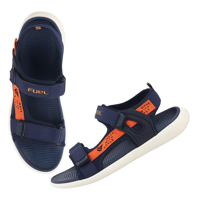 fuel Power-02 All Day Comfort Men's Breathable Sports Sandals in Adjustable Velcro Straps with Ultra Cushioned Footbed & Lightweight EVA Sole-picture-40