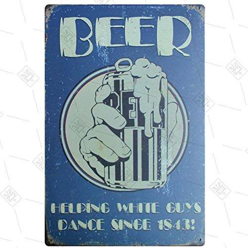 IMIMOEXQ Cóctel Tin Signature Bar Tienda Restaurante Cafe Club Home Art Deco 20x30TP YYY1353 Cover