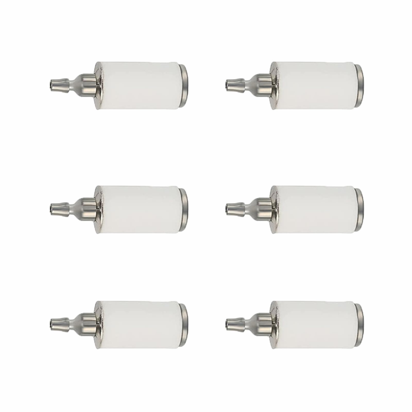 6 Pack Chainsaw Fuel Filter, 530095646 Fuel Filter for Chainsaw Trimmers Blower Edger Compatible with Husqvarna Compatible with Poulan