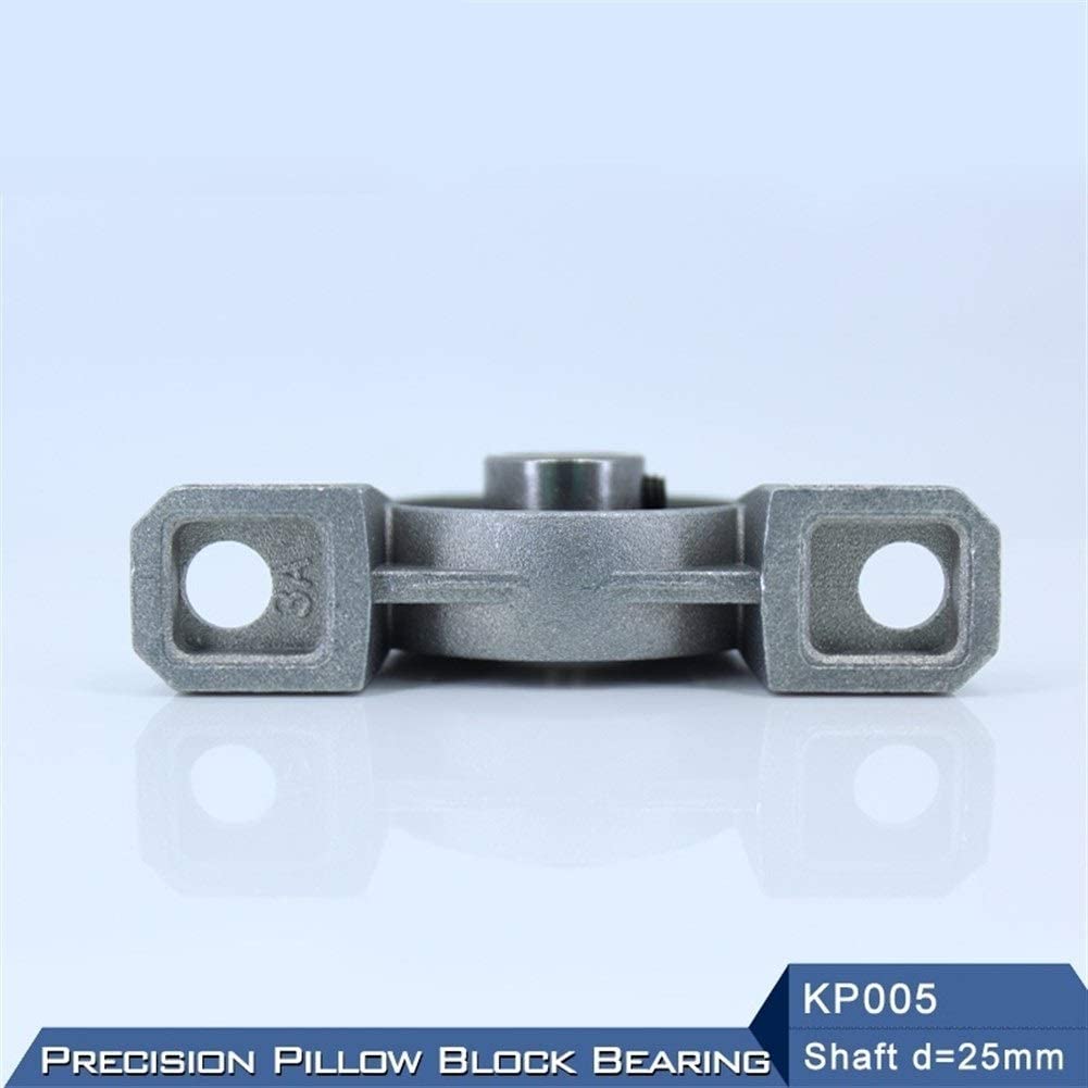 Rodamiento montado TMP1105 KP005, diámetro del eje de 25mm, carcasa bloque almohada aleación Zinc KP, rodamientos 005, precisión