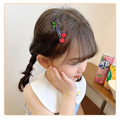 Set de 11 Pinzas para Cabello Frutas y Verduras miniatura 4