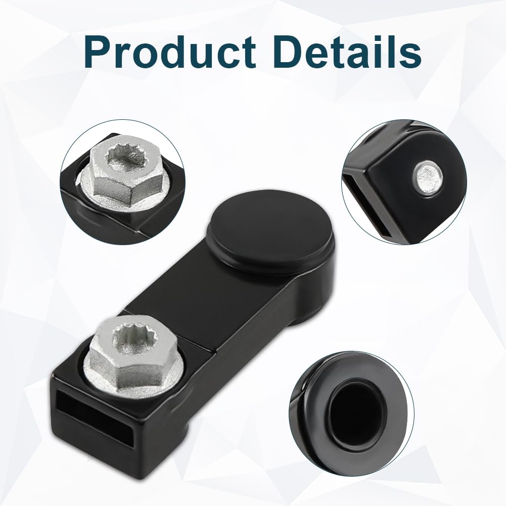 WMPHE Automatic Transmission Shift Cable Connector Base Adapter Replacement for 09G321397A Compatible with VW Polo Classic Jetta Golf Passat Audi A3 S3 TT TTS Seat Altea Leon Toledo Skoda