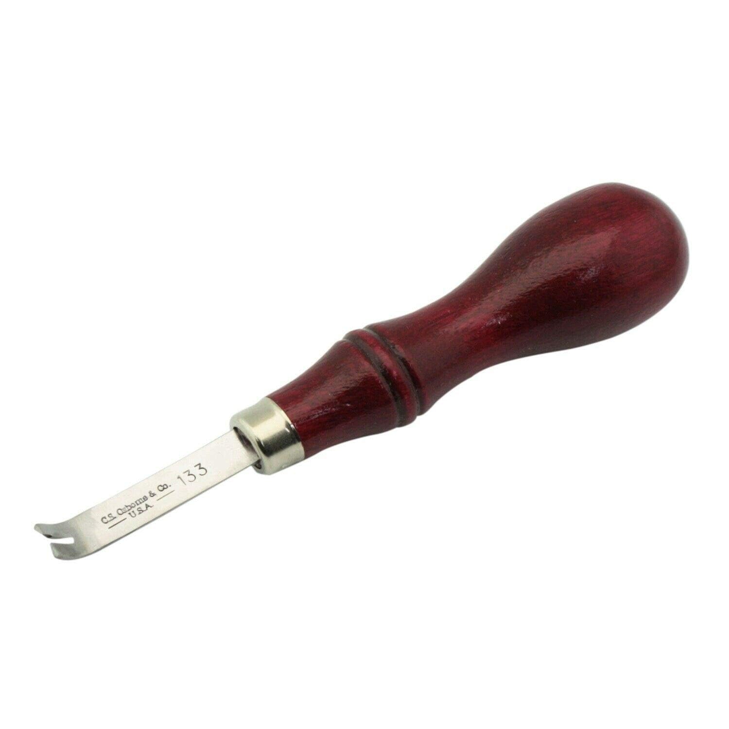 C.S. Osborne Western Edge Tool (Straight Shank) #133-S Size 00 to 4 Edger
