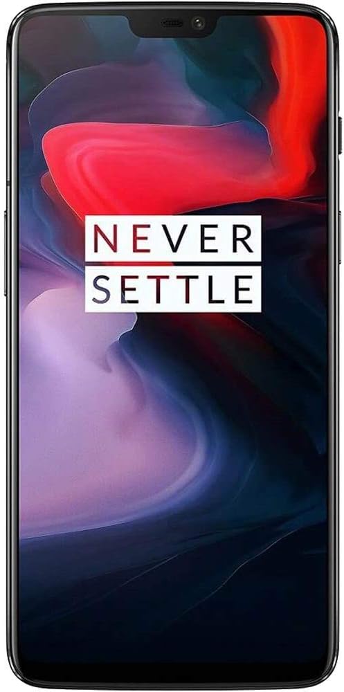 OnePlus 6 A6000 Dual-SIM (128GB Storage | 8GB RAM) Factory Unlocked 4G Smartphone (Midnight Black) - International Version (Renewed)