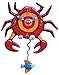 Allen Designs Crabby Pendulum Clock