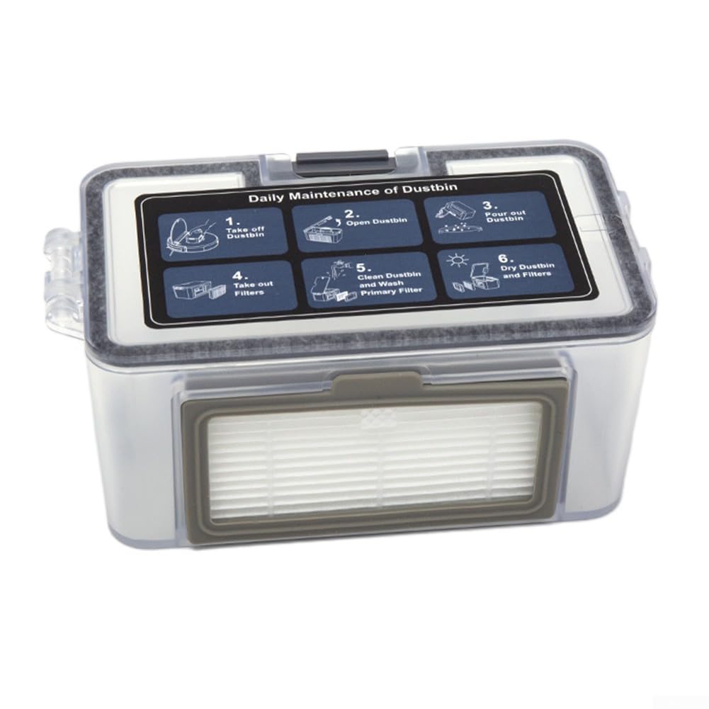 For BR150 BR151 Robot Vacuum Cleaner Dust Bin Box Replacement Spare Parts Accessories