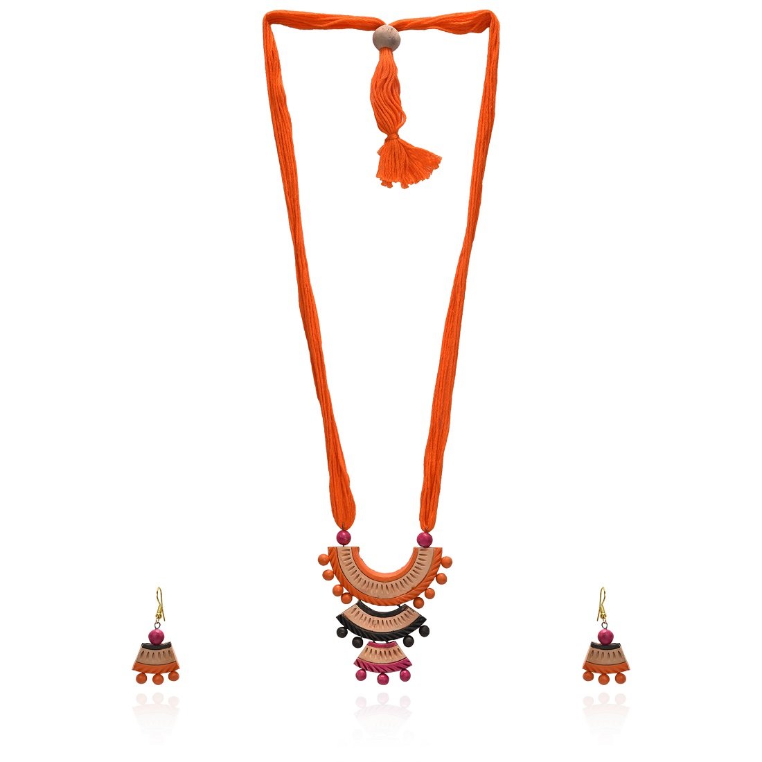 See full amazon price history chart for RAI COLLECTION Terracotta and Necklace Set for Girls & Women (Orange) RAI COLLECTION Terracotta and Necklace Set for Girls & Women (Orange) (B07BLT54MM) Amazon Price History, Amazon Price Tracker
