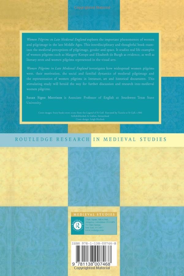 Women Pilgrims in Late Medieval England (Routledge Research in Medieval Studies) - Image 2