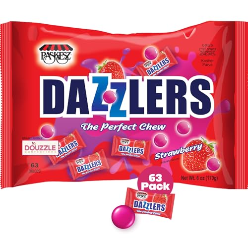 DOUzzle Dazzlers Strawberry Chews 63 unidades miniatura 1