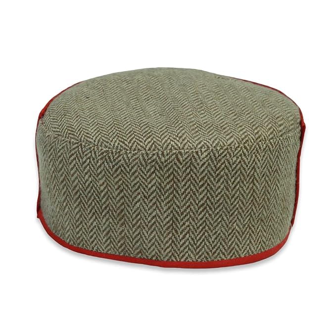 Image of Vastraa Fusion Himachali Topi for Men | Nepali Headwear | Traditional Kullu Cap | Pahadi Topi | Kashmiri Hat | Wool Handcrafted Ethnic Wear