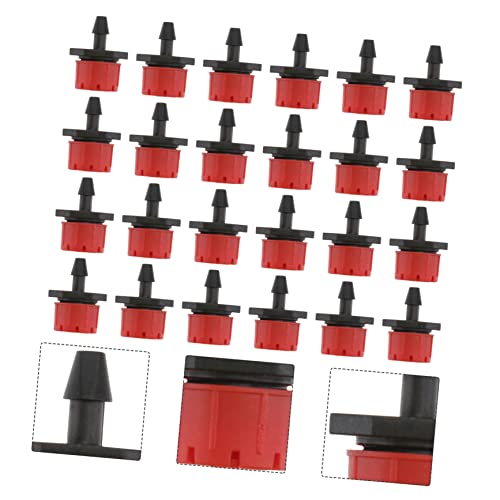 TEHAUX Suprimentos De 600 Peças Aspersores De Envasamento Ajustáveis ​​De Água De Flor Vermelha Para