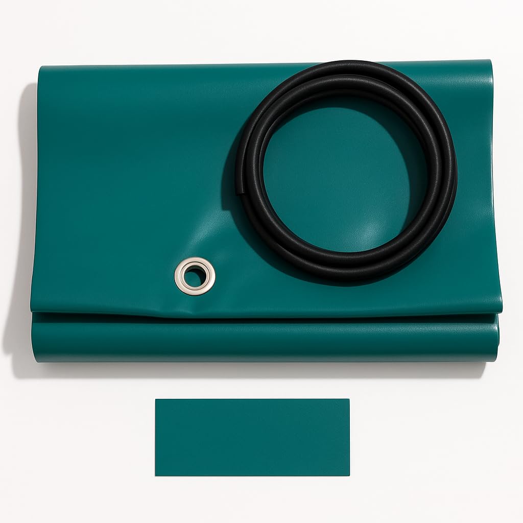 Lona de Remolque ANSSEMS GT 750-201 x 101-207 x 107 x 10 cm- PVC 640 g/m² Funda de Alta Resistencia con Ojales y Sandow. Fabricado en Francia.