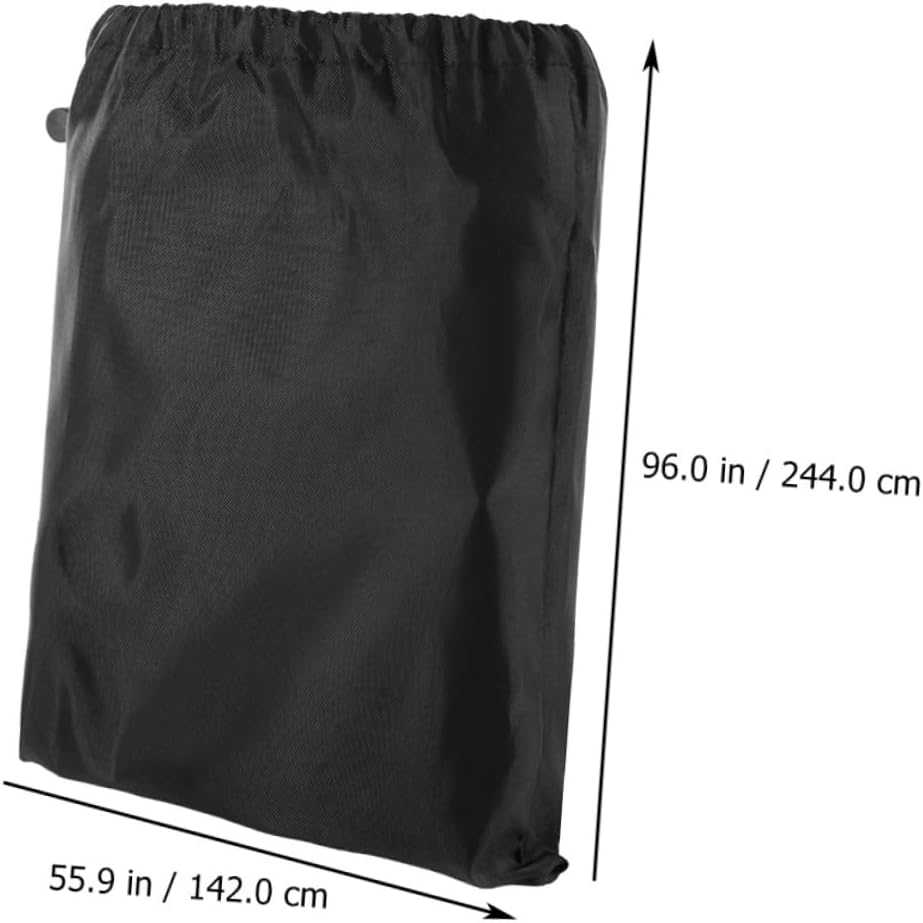 Levemolo Garden Leaf Waste Bag with Drawstring Waterproof Yard Leaf Storage Bag for Lawn Tractor for Garden Cleanup