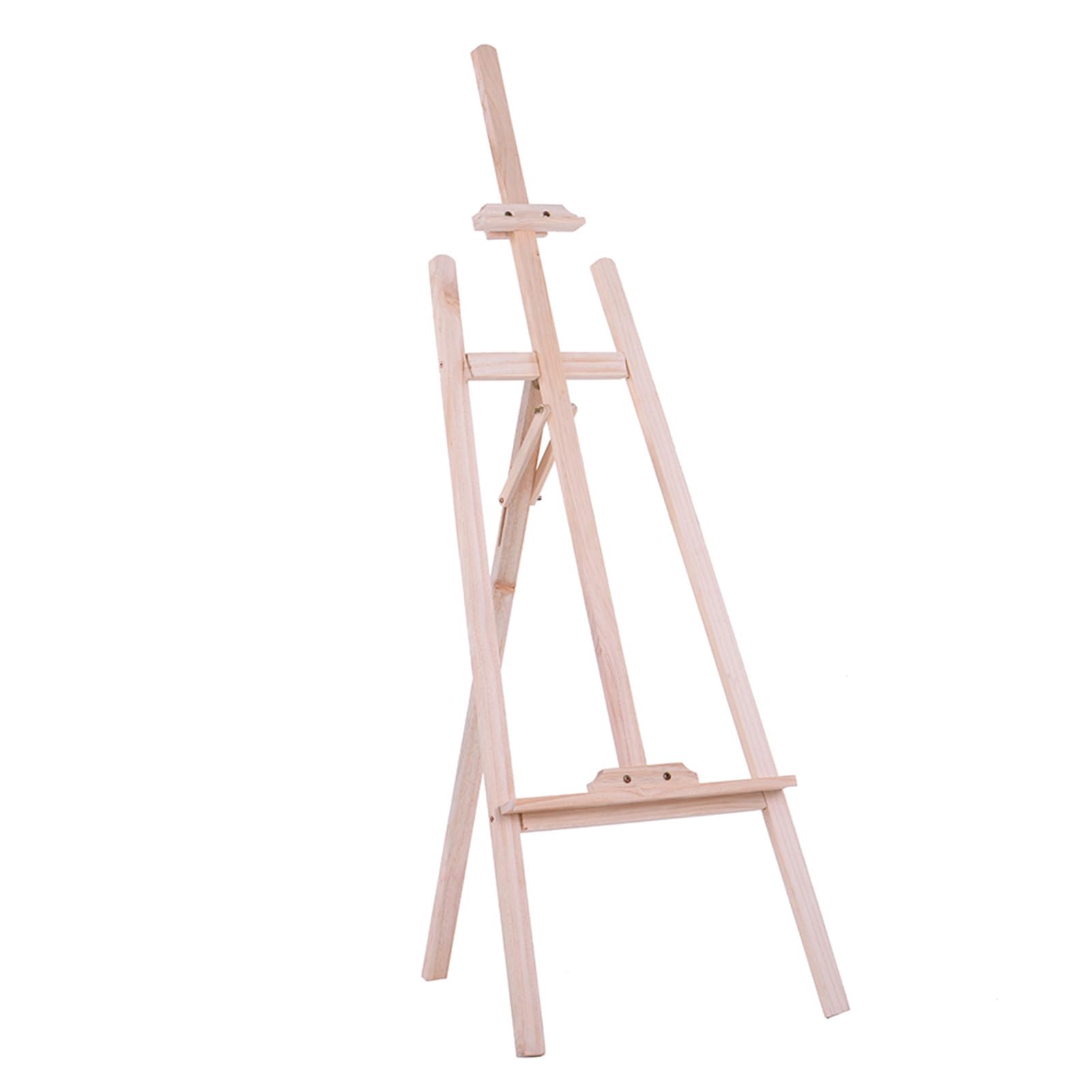 Caballete de Madera para Pintar |Caballete de Artista Resistente de 150 cm con Soporte de Lona Ajustable |Soporte de Dibujo de Pino de Nueva Zelanda para