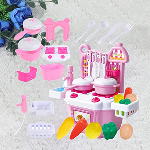 Toyvian 40 Stück Mini- Küche Mini- Küche Spielset Spielküche Spielzeug Mini- Küche Spielzeug Spielset Lustiges Spiel – Bild 4