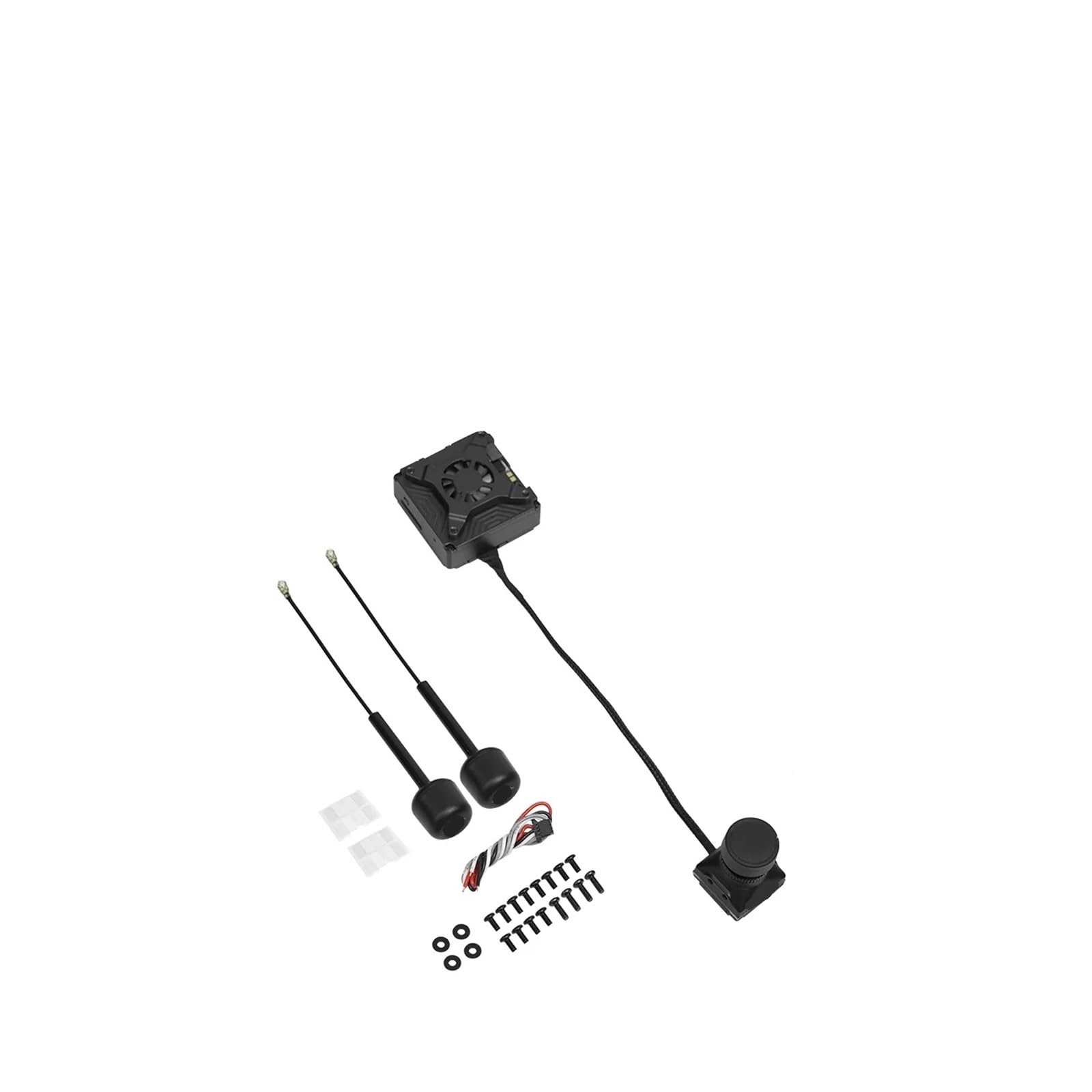 Kit Telecamera FPV HD E VTX Con FOV 1080P 160°, Stabilizzazione Giroscopica, Trasmissione 5,8G 2W(Avatar GT KIT)