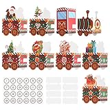 Matériau du carton blanc de haute qualité : fabriqué en carton blanc de haute qualité, épaisseur modérée, bonne rigidité, pas facile à plier et à déformer. La couleur d'impression de surface est lumineuse, le motif sur le thème de Noël est clair et plein, encre respectueuse de l'environnement sans odeur, sûre et sécurisée, pour fournir un « squelette » solide pour la boîte de calendrier, ouverture et fermeture répétées, le remplissage des cadeaux peut également être utilisé pendant une longue période, pour transporter plein d'attentes de vacances.