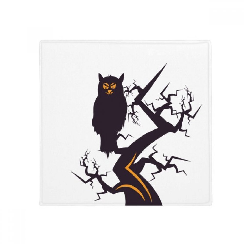 Tapis chouette Halloween 50x50cm, une idée cadeau originale pour décorer le salon