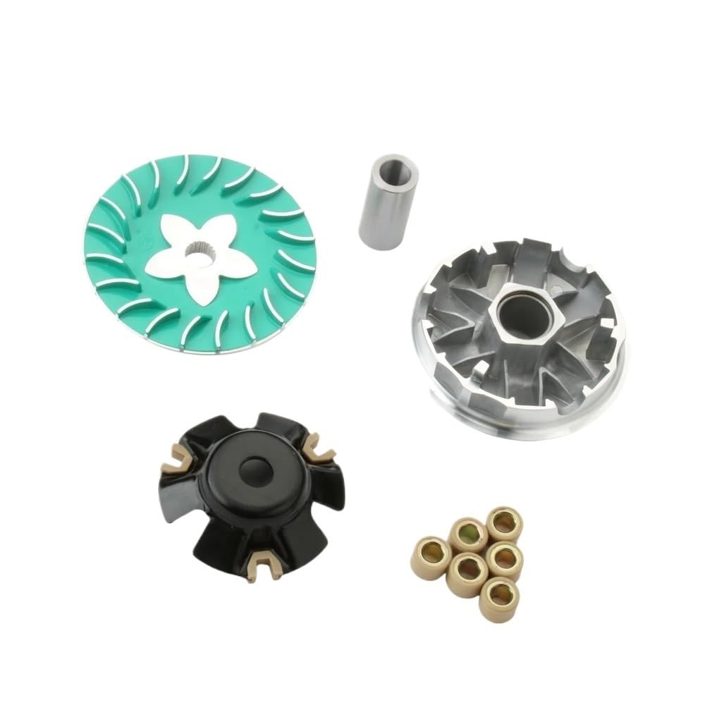 Accesorios Kit de variador de 170 cc/Peso del deslizador: 12,5 g. Compatible con motores GY6 de 4 tiempos de 125 cc, 150 cc, 152QMI y 157QMJ.