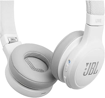 Amazon.com: JBL LIVE 400BT, On-Ear Wireless Headphones, White