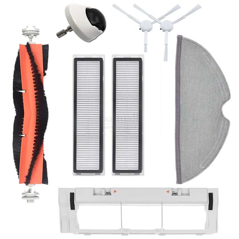 For Dreame D9 Trouver Finder Accessories Main Roller Brush HEPA Filter For Xiaomi For D9 Robot Vacuum Cleaner Replacement Parts performance (Color : KT-A)