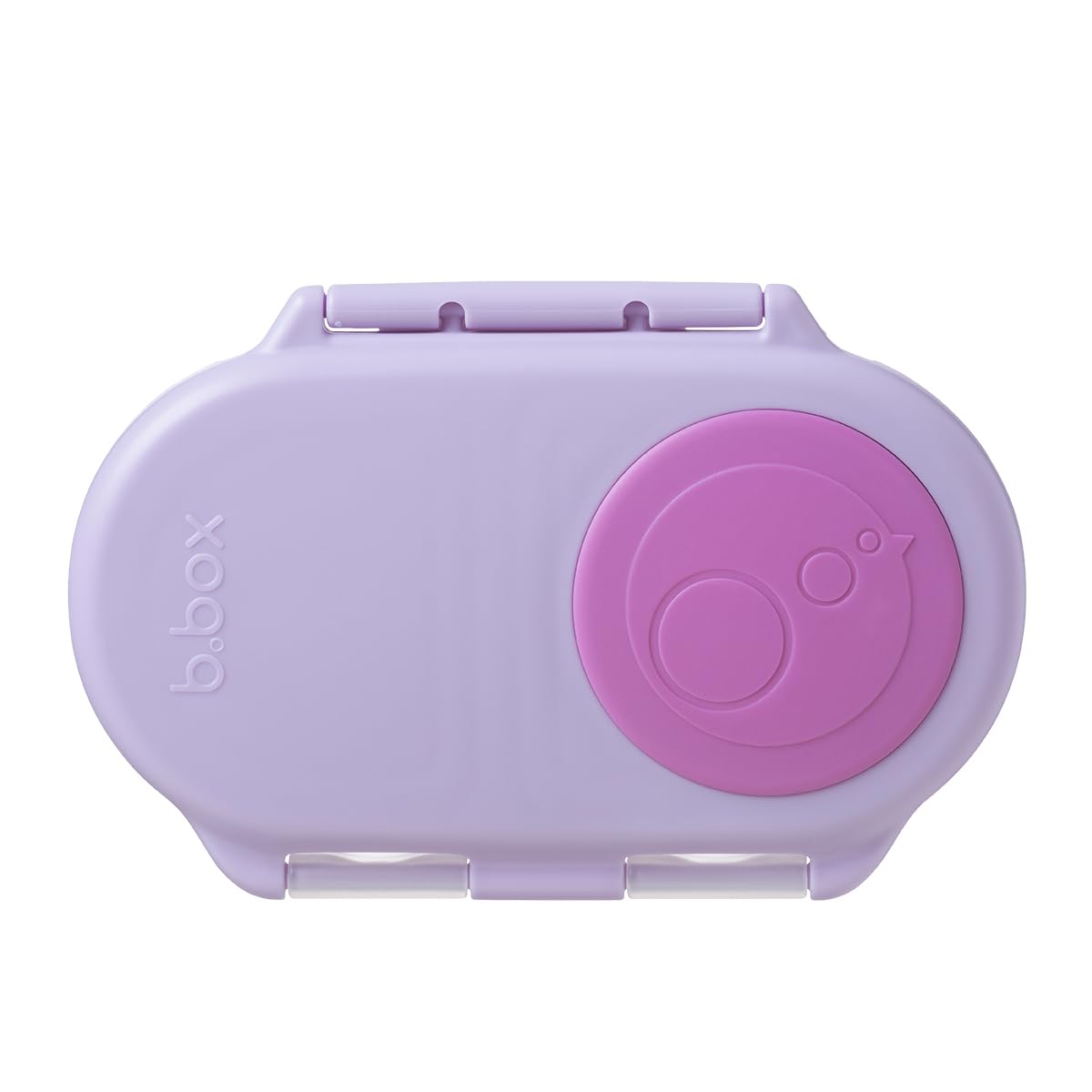 b.box Snackbox | Mini Bento Lunch Box with 2 Leakproof Compartments | Ideal for Toddlers, Kids Lunch & Snacks | Fits Whole Piece of Fruit | BPA Free