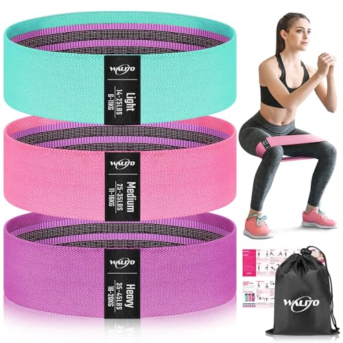 Fabric Resistance Bands for Working Out, Exercise Bands for Glutes and Legs