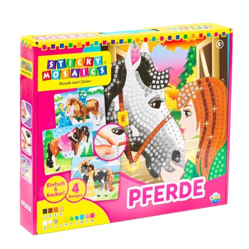 The Orb Factory Sticky Mosaics I Love Horses