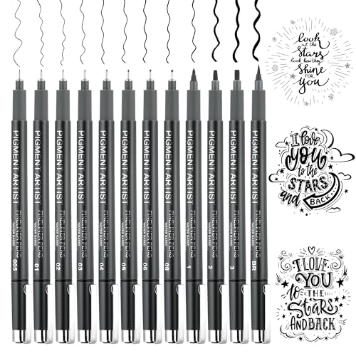Qualità premium - Tutte le penne calligrafiche sono dotate di pennini di alta qualità, resistenti e con una durata maggiore. L'inchiostro nero è atossico, inodore, privo di acidi, ad asciugatura rapida, impermeabile e ha una migliore fluidità, offrendo un'esperienza di scrittura confortevole!