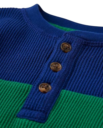 Image of Gymboree Boys and Toddler Long Sleeve Thermal Henley Shirt