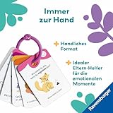 Ravensburger 12034057 Play+ Spiel und Mach mit! Karten: Entdecke die Gefühle - Activity Karten für Kleinkinder, Spielzeug ab 24 Monaten