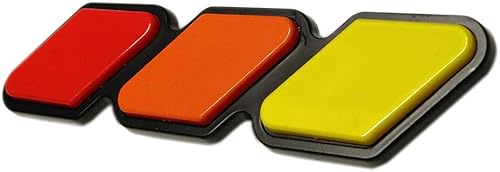 Miniatura 6 de EMBLEMA de 3 rejillas tricolor EA para Toyota Tacoma TRD Pro 2018 2019