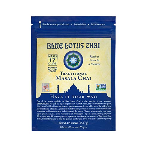 Blue Lotus Chai Traditional Masala Chai Makes 100 Cups 3 Ounce